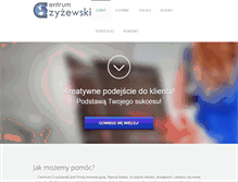 Tablet Screenshot of design.centrumczyzewski.pl
